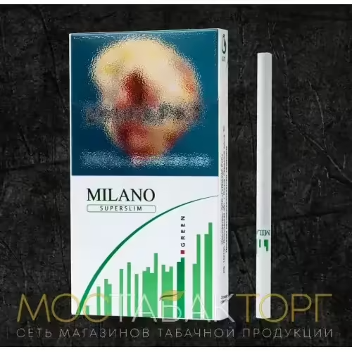Сигареты Milano Superslim Green