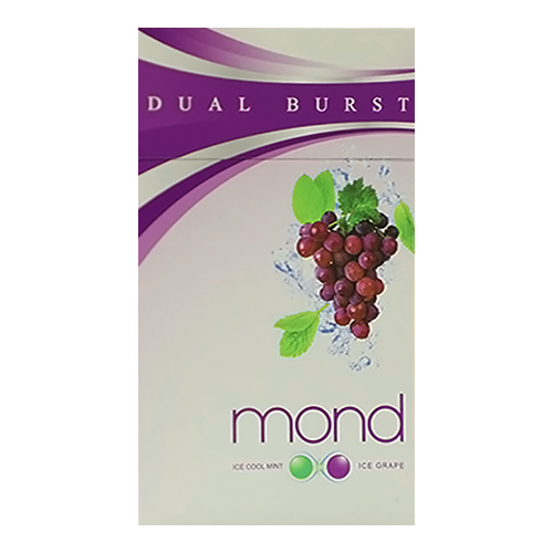Сигареты Mond Dualburst Grape Mint Superslims