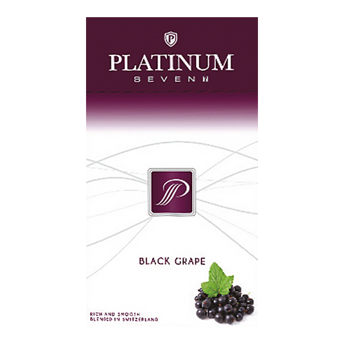 Сигареты Platinum Seven Superslims Black Grape
