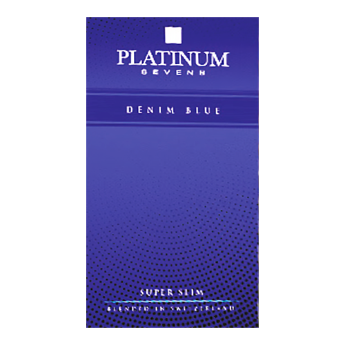 Сигареты Platinum Seven Superslims Denim Blue