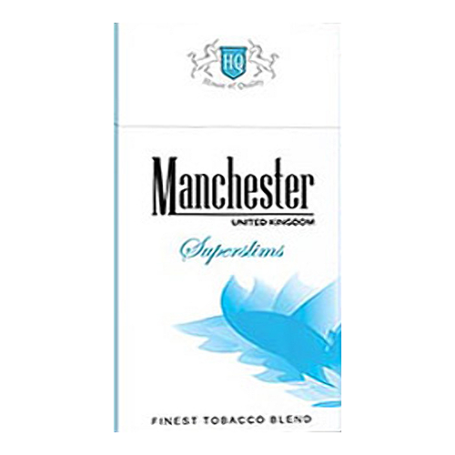 Сигареты Manchester Blue Superslims